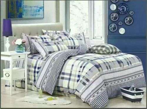 4 piece Colourful Double bed Duvet cover Set