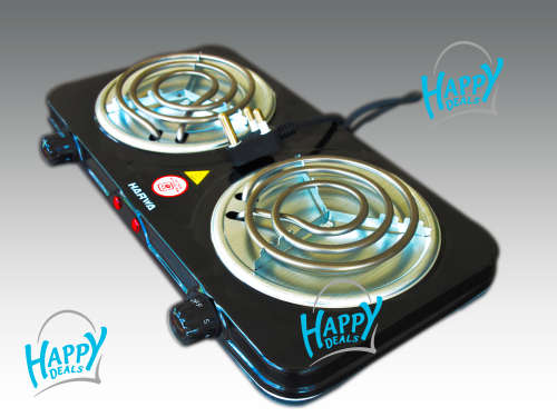 Harwa 2-plate stove in various colors