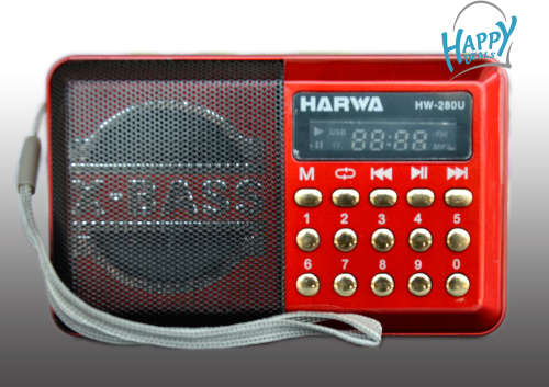 Harwa Portable FM Radio With USB/TF Slot