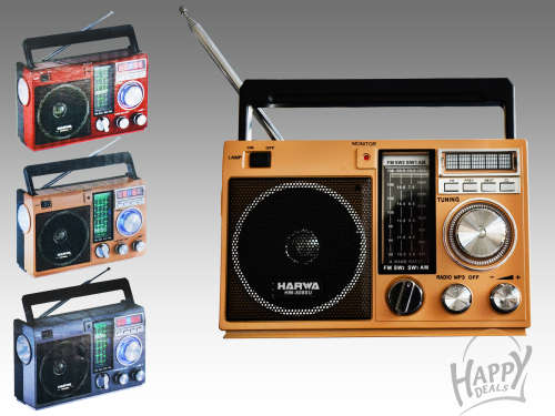 HARWA Portable Radio USB / MP3 Player