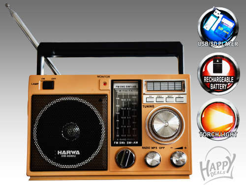 HARWA Portable Radio USB / MP3 Player