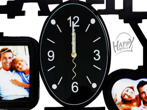 FAMILY PHOTO FRAME CLOCK