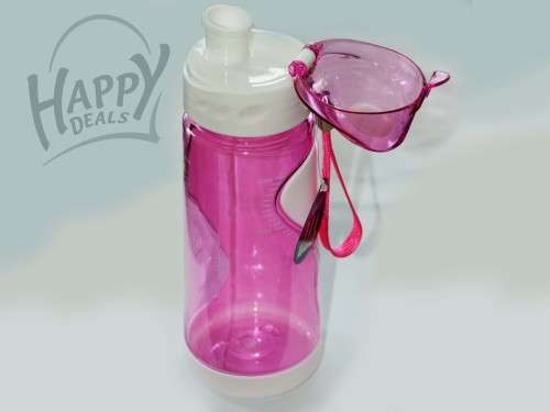 SPORTS WATER BOTTLE WITH SIFTER
