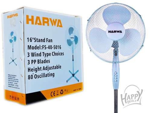 Stand Fan 16" Harwa