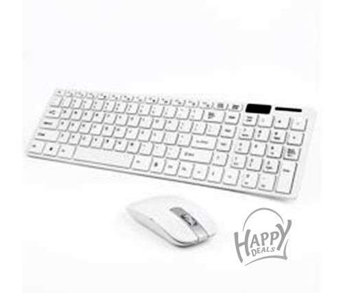Wireless Mouse & Key Board Kit Available White Only