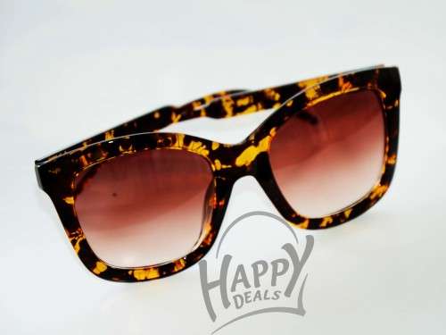 WAYFARER STYLE WITH THIN TEMPLE TIP SUN GLASSES