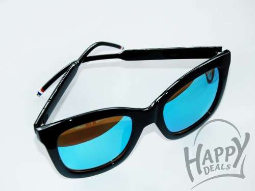 WAYFARER STYLE WITH THIN TEMPLE TIP SUN GLASSES
