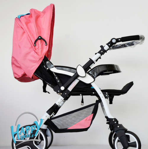 Mismol BABY PINK AND BLUE PRAM FOR GIRLS