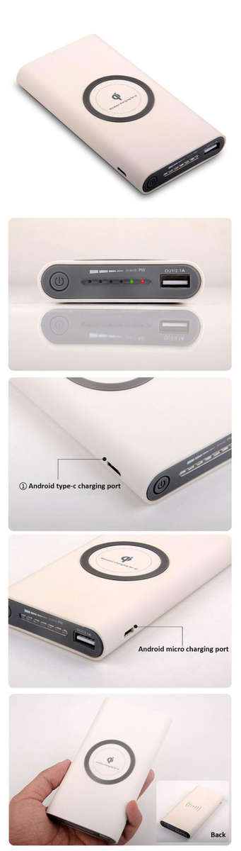 Air Wireless Qi-Compatible 10000mah