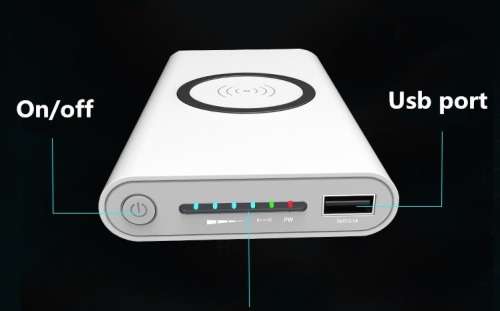 Air Wireless Qi-Compatible 10000mah