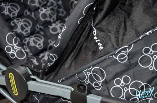 MISMOL TOP DRIVE MULTI-COLOUR PRAM