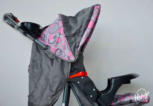 MISMOL TOP DRIVE BABY PRAM WITH GEOMATRIC- SHAPES