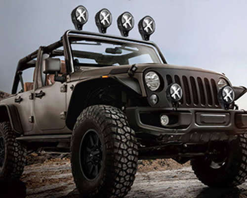 6 DRIVING LIGHT WITH X ANGEL EYES & DRL