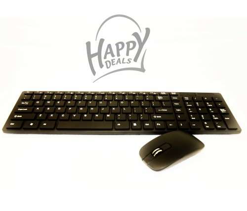 Wireless Mouse & Key Board Kit (White and Black)