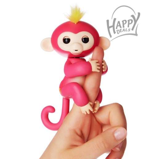 HAPPY MONKEY FINGERLINGS INTERACTIVE ROBOTIC BABY MONKEY TOY