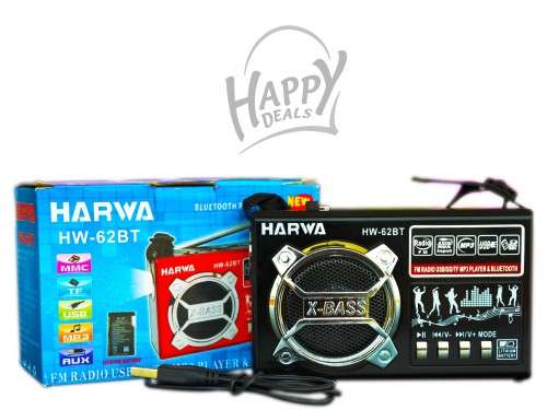 HARWA MP3 FM Radio Player USB/SD/TF