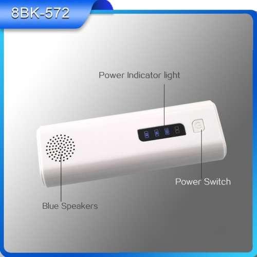 Bluetooth Speaker Portable Mobile Power Bank with Flashlight and Stand Function