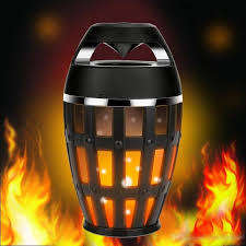 Flame Atmosphere Speaker Built In Battery