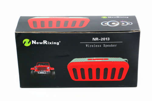 New Bluetooth stereo newRixing NR-2013 outdoor portable Speaker TF card play FM radio wireless