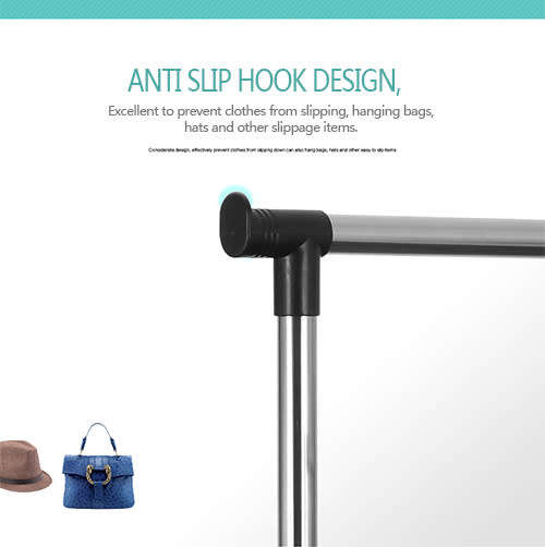 Single Pole Clothes Rack 25Kg