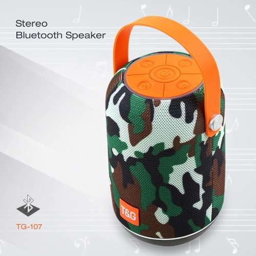 T&G TG107 Portable Wireless Bluetooth V4.2 Stereo Speaker with Handle