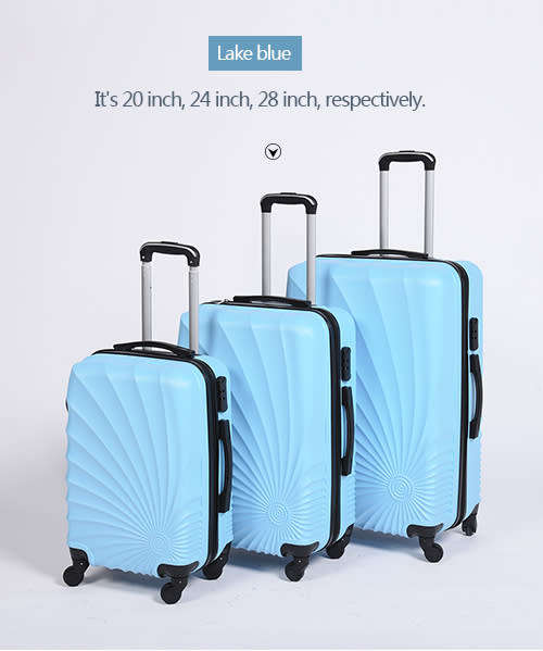 Stylish 3 Piece Lightweight Luggage Set | 20'',24'',28''