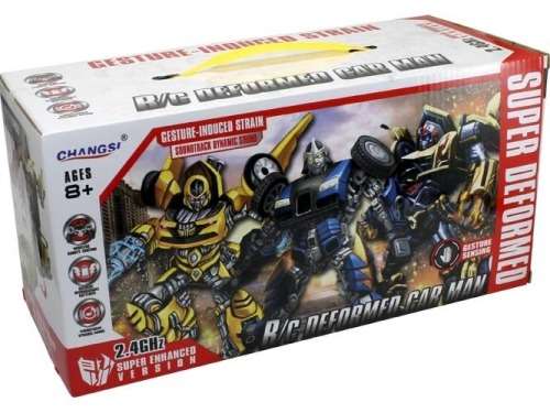 Drift Fighter Transformation Car (Black and Red)