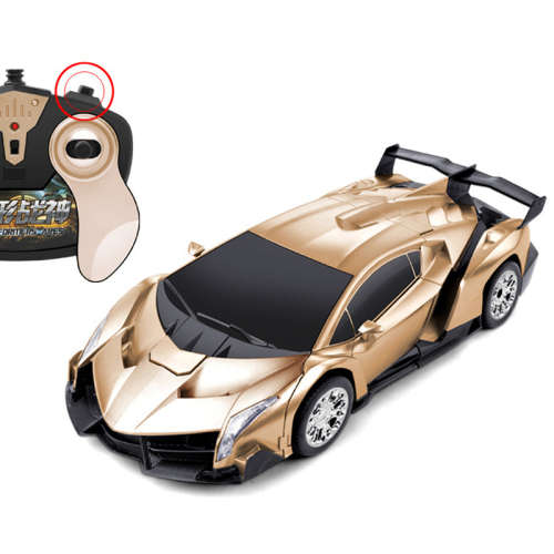 Silver Shadow Fighter Transformation Car (Gold)