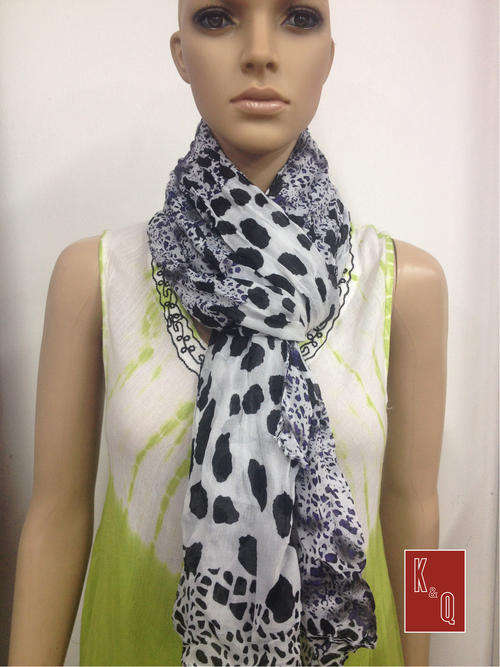 K & Q scarf -scarf