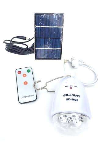 LED SOLAR LAMP with high lumen long range SMD LED