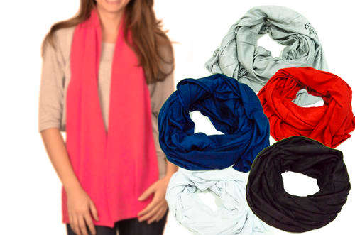 " K & Q " New Arrive!! 100% Viscose plain color scarves