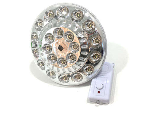 Flying Disk Type Charge Remote Control Emergency Lamp 22 LED Lights (bayonet & screw)