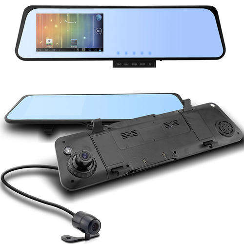 Vehicle Black Box DVR Camera Video Recorder & Rearview Mirror