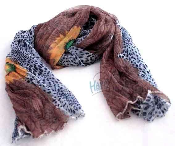 K & Q Print Colorful scarfs