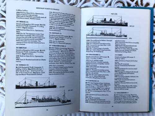 Merchant Fleets in Profile 1  The Ships of PandO, Orient and Blue Anchor Lines by Duncan Haws