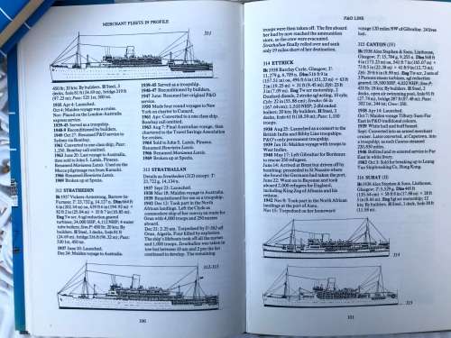 Merchant Fleets in Profile 1  The Ships of PandO, Orient and Blue Anchor Lines by Duncan Haws