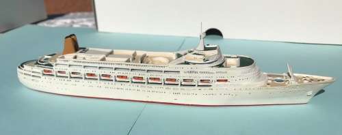 Mercator Ships by Skytrex Ltd model Ship `Canberra` 1961, M 930 in original box 1 in 1250 scale