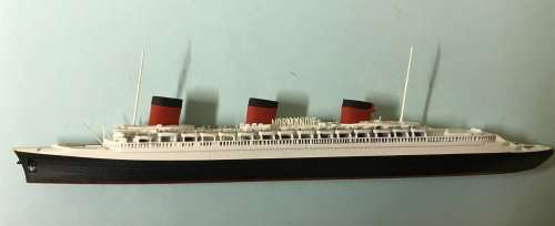 Mercator Ships by Skytrex Ltd model Ship `Normandie` 1936, M 519 in original box 1 in 1250 scale