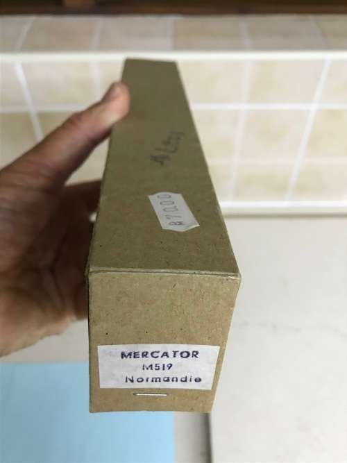 Mercator Ships by Skytrex Ltd model Ship `Normandie` 1936, M 519 in original box 1 in 1250 scale