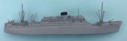 Hein Mück `Dunnottar Castle` liner troopship 1942 resin model ship 1 in 1250 scale Ref No 271