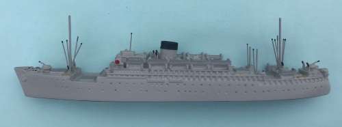 Hein Mück `Dunnottar Castle` liner troopship 1942 resin model ship 1 in 1250 scale Ref No 271