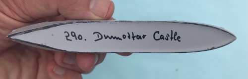 Hein Mück `Dunnottar Castle` liner troopship 1942 resin model ship 1 in 1250 scale Ref No 271