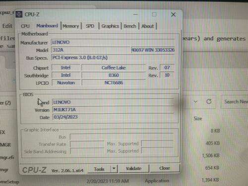 Lenovo M720t (Desktop) ThinkCentre - Type 10SR