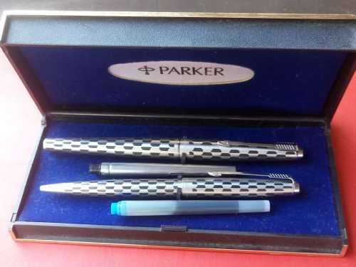 Parker 45 Harlequin Fountain pen set