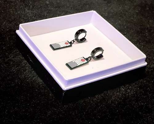 Hanafuda  earings Tanjiro (demon slayer)