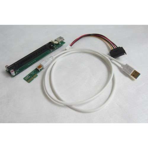 GPU Mining 1x - 16x PCIx Risers (USB and SATA Powered)