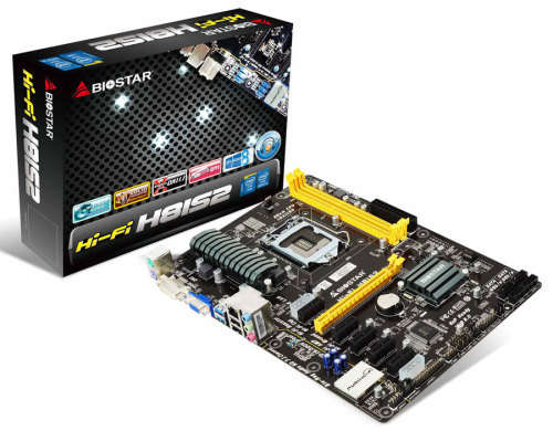 Bitcoin/Ethereum Mining Motherboard - 6 x GPU Support Biostar H81S2