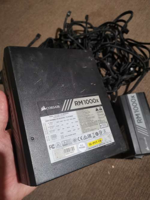 Faulty psus for parts and cables