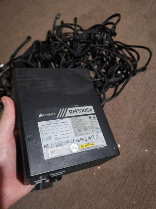 Faulty psus for parts and cables