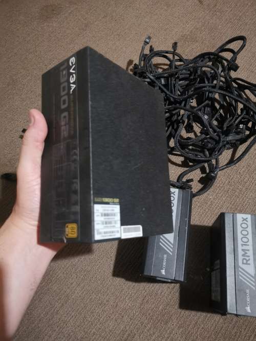 Faulty psus for parts and cables